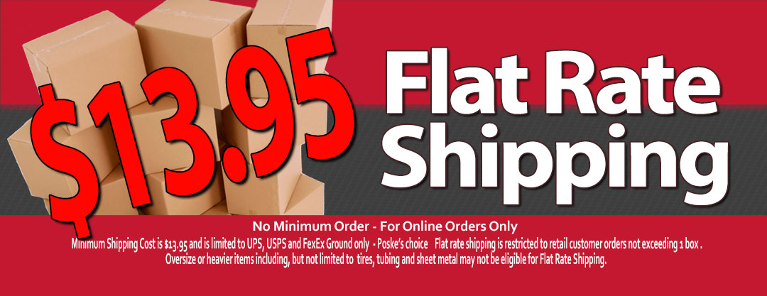 13.95 Flat Rate Shipping