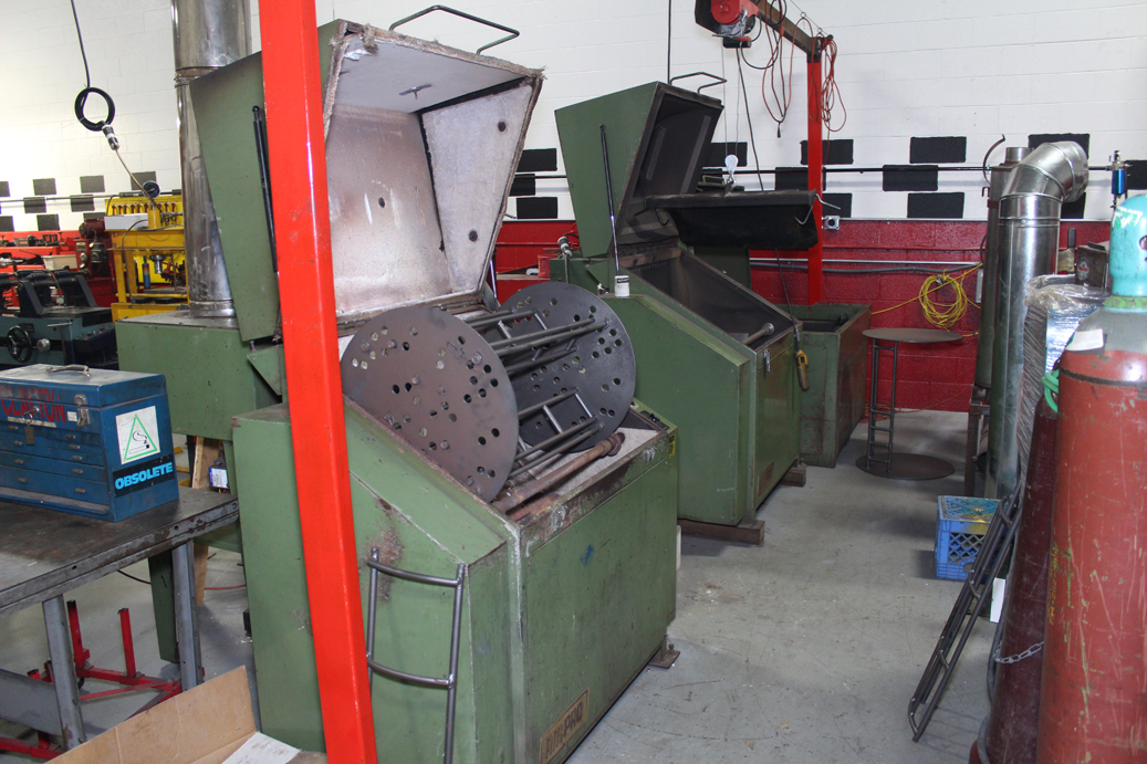 Engine block burning service at Fastime Performance in Taylor, MI