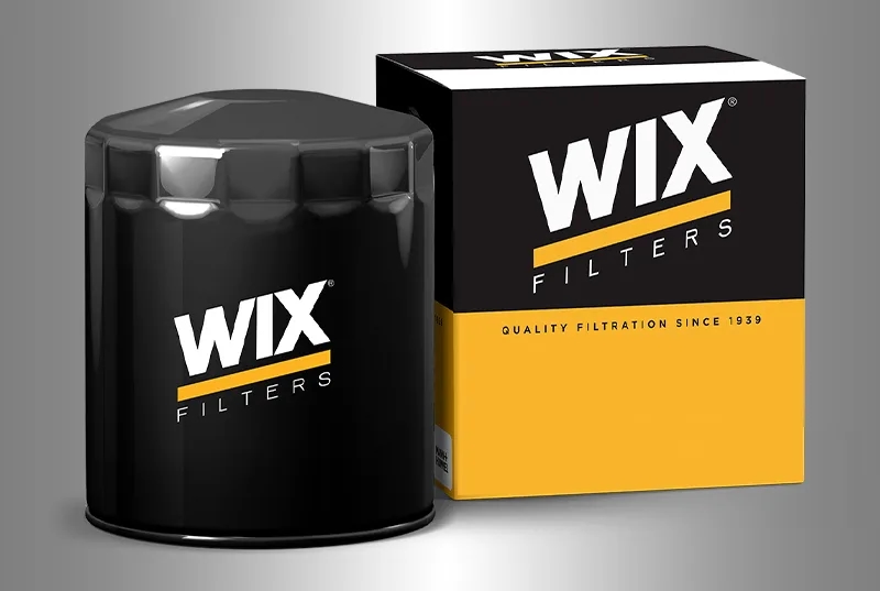 Comparison of WIX standard and racing oil filters