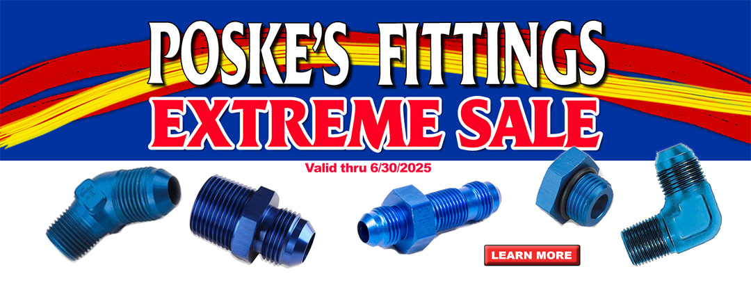 Poske's Fittings Extreme Sale
