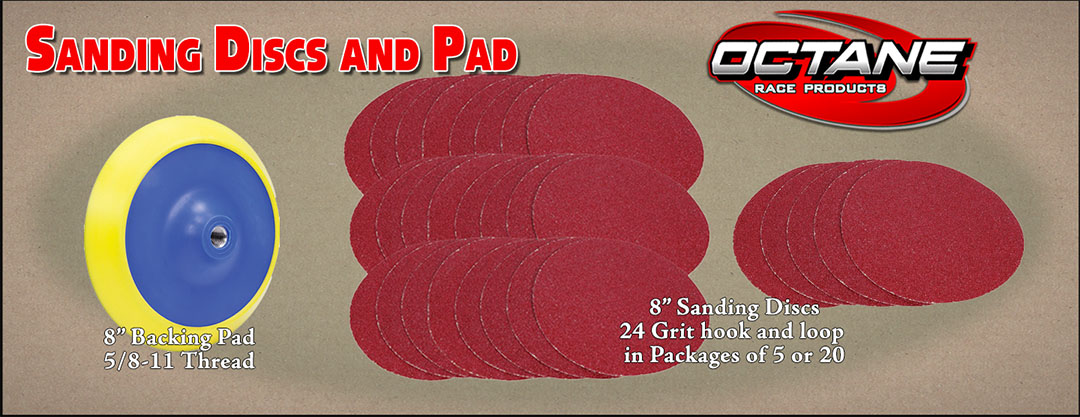 Octane Sanding Discs and Pad